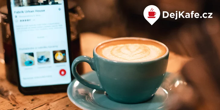 Espresso nebo cappuccino za 20 Kč ve vaší oblíbené kavárně v Praze a Brně s členstvím DejKafe.cz