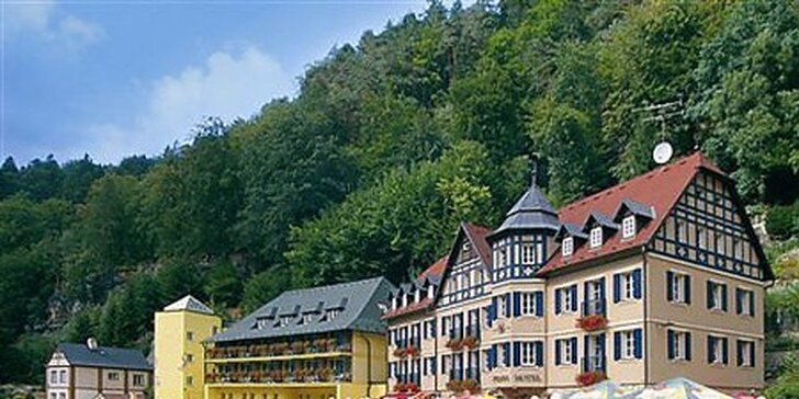 Úžasný relax ve 4* hotelu v Českém Švýcarsku