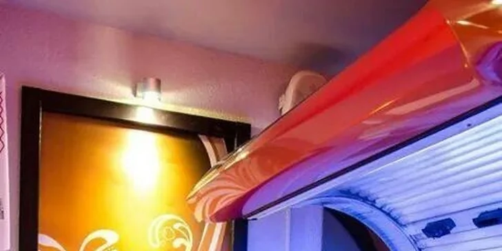 Půlroční permanentka do solária s kreditem 1100 Kč