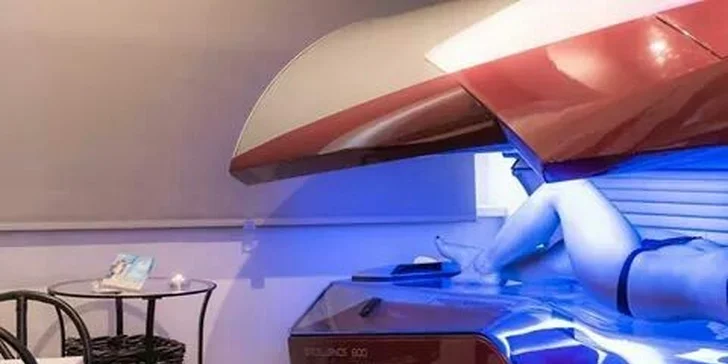 Půlroční permanentka do solária s kreditem 1100 Kč