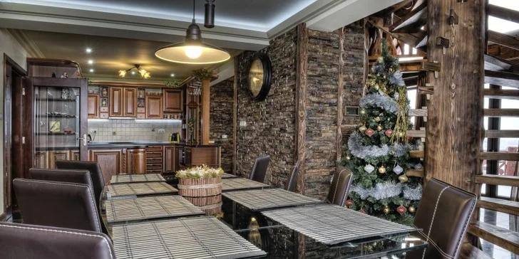Pronájem luxusních chaty až pro 4 dospělé a 4 děti
