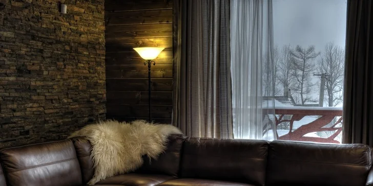 Pronájem luxusních chaty až pro 4 dospělé a 4 děti
