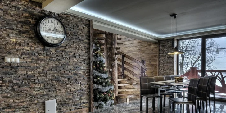 Pronájem luxusních chaty až pro 4 dospělé a 4 děti