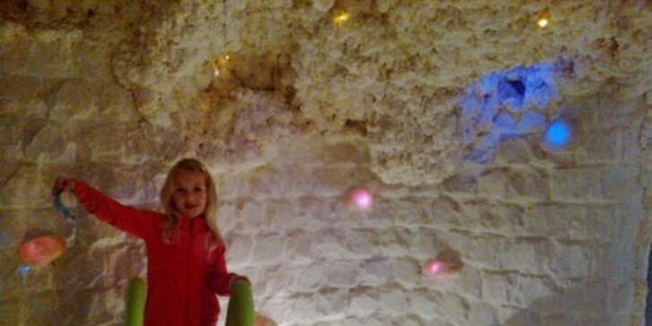 Zdraví prospěšná relaxace v solné jeskyni FN Bory – až 2 děti zdarma