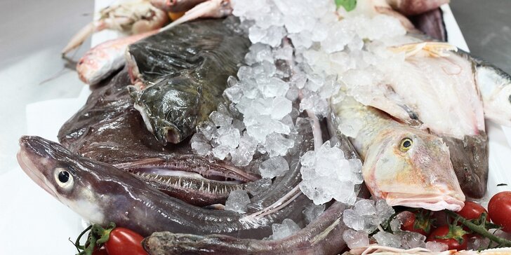 Lahůdkové rybí menu pro 2 v  holešovické Marině