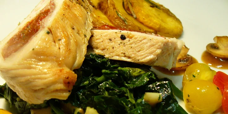 Čtyřchodové menu pro dva v restauraci Zlaté časy