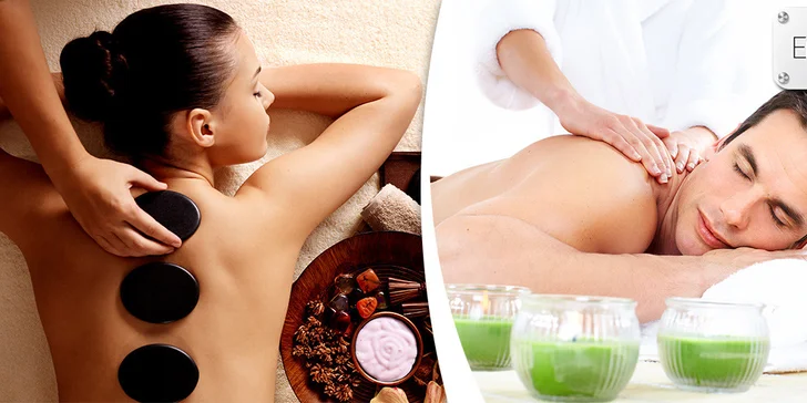 60 minut báječné masáže dle výběru