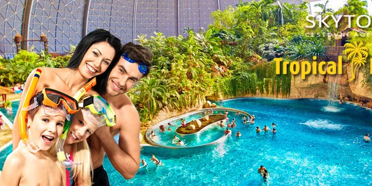 Jednodenní pohodička v aquaparku Tropical Islands