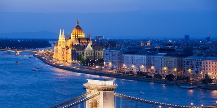4 dny v předvánoční Budapešti s návštěvou lázní – výběr ze dvou hotelů