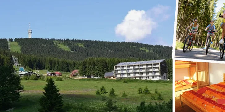 Dámská jízda aneb víkend s kamarádkami - až 6 osob v apartmánu na Klínovci