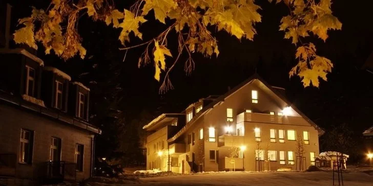 2-3 dny s plnou penzí a all inclusive nápoji v Resident Harrachov