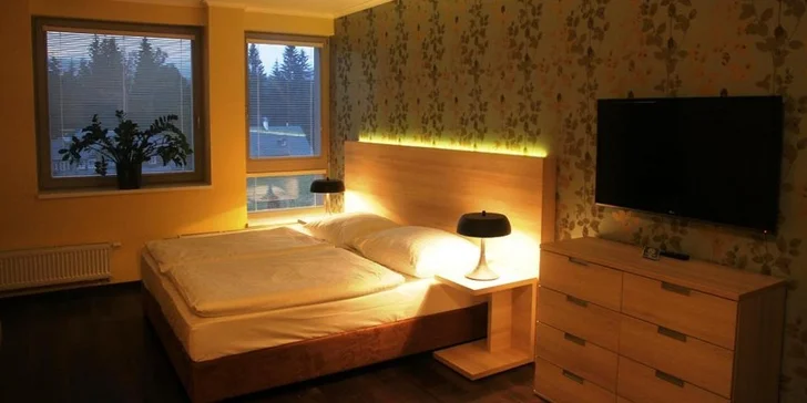2-3 dny s plnou penzí a all inclusive nápoji v Resident Harrachov