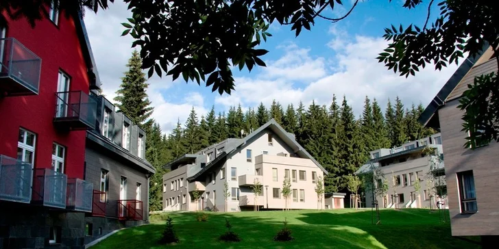 2-3 dny s plnou penzí a all inclusive nápoji v Resident Harrachov