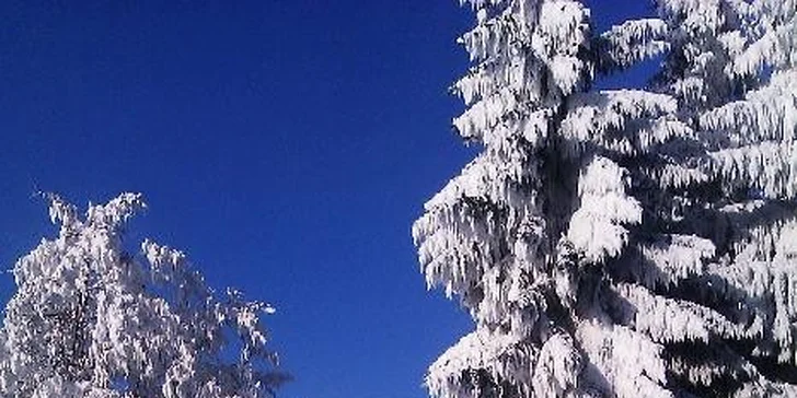 Bezva zimní relax na Vysočině pro dva
