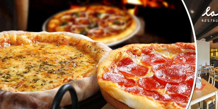 2x pizza dle vašeho výběru v restauraci La Botte