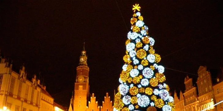 Polská Wroclaw v čase adventu