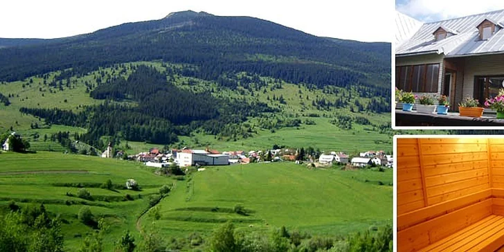 4denní dovolená pro partu nebo rodiny v Nízkých Tatrách s wellnessem