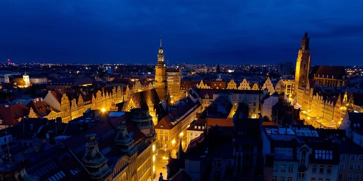 Polská Wroclaw v čase adventu