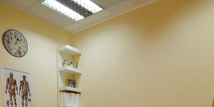 60 minut příjemné a relaxační masáže zad