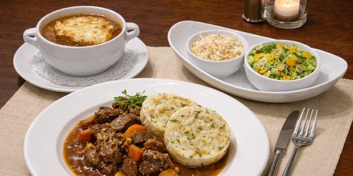 Restaurace se soustředí na klasická česká jídla –⁠⁠⁠⁠⁠⁠ jen je tu ochutnáte v ještě lepší verzi.