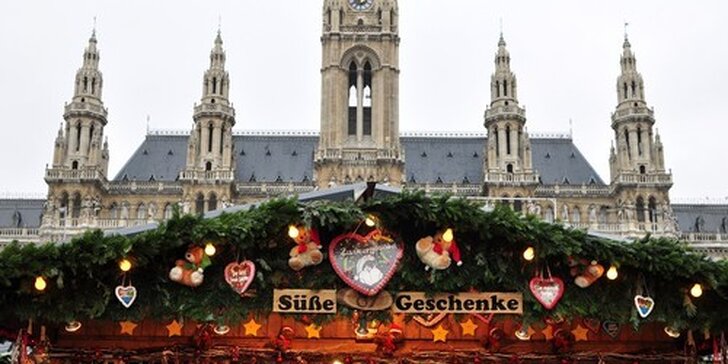 Výlet do kouzelné Vídně včetně tradičních vánočních trhů