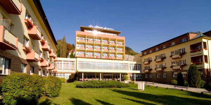 Fantastický wellness pobyt ve 4* Spa Resortu Sanssouci v Karlových Varech