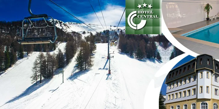Zima v Krušných horách. Slevy na skipasy i masáže