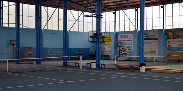 Sportovní pobyt v areálu Tenis Centrum Cafex Rakovník