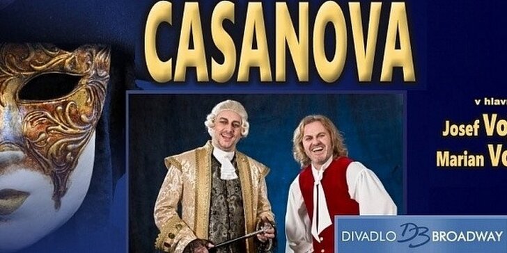 Muzikál Casanova v divadle Broadway
