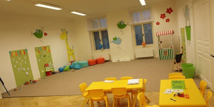 Balíčky vstupů do anglické herničky pro malé děti