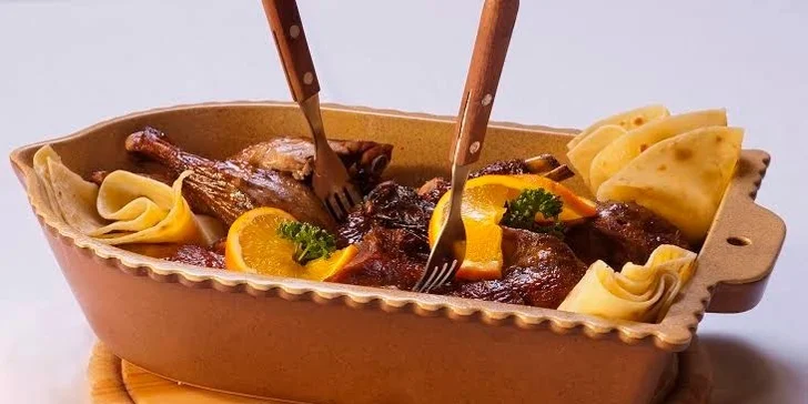 3chodové menu pro dva z kachních specialit