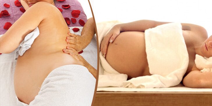 Těhotenská masáž nebo kurz těhotenské masáže pro partnera