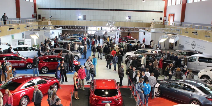 Vstup na AUTOSALON - AUTOSHOW NITRA 2014 + exkluzivní soutěž o 3 vozy