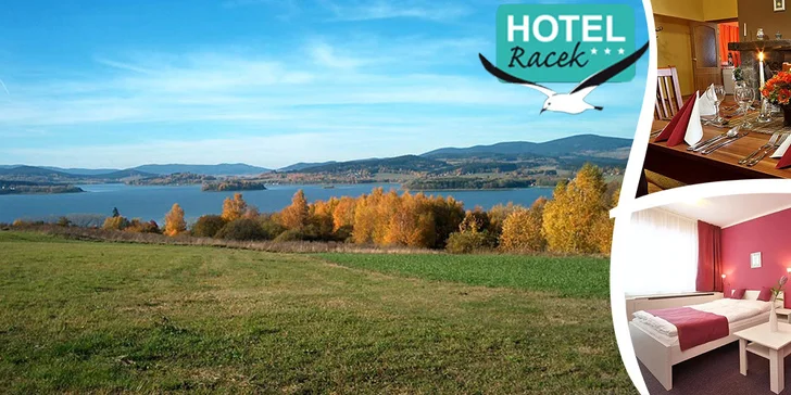 Dovolená plná aktivit v Hotelu Racek*** na Lipně