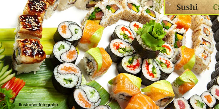 Čtyři bohatá sushi menu v restauraci Sushi Califonia
