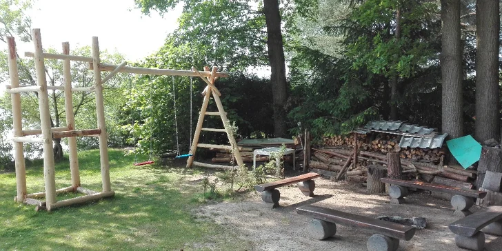 Celé chata bude po dobu pobytu jenom vaše a najdete tu veškerý komfort.