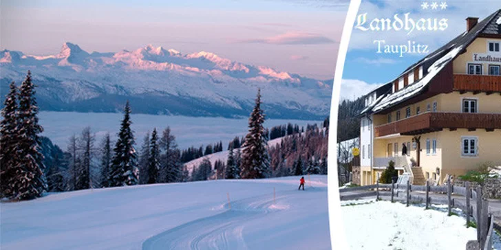 Landhaus Tauplitz - český penzion v rakouských Alpách.