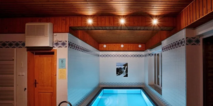 Zimní sezóna na Šumavě s wellness a polopenzí