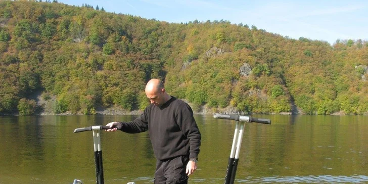 Volná projížďka na segwayi v Ladronce, na Zbraslavi nebo Slapech