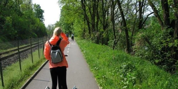 Volná projížďka na segwayi v Ladronce, na Zbraslavi nebo Slapech