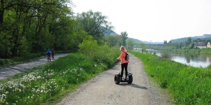 Volná projížďka na segwayi v Ladronce, na Zbraslavi nebo Slapech
