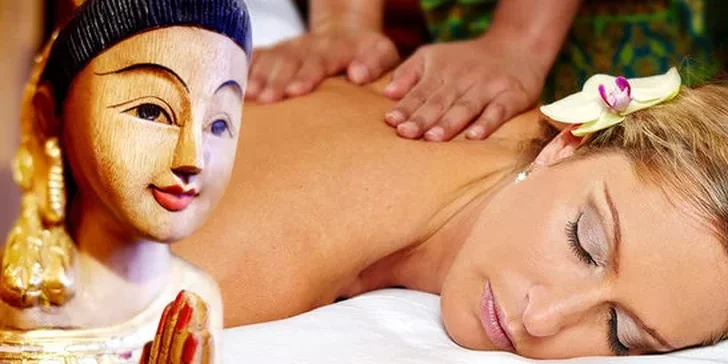 Výběr ze 7 druhů thajských masáží - 80 minut relaxace