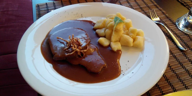 Podzimní degustační menu pro dva U Zvonu
