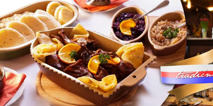3chodové menu pro dva z kachních specialit