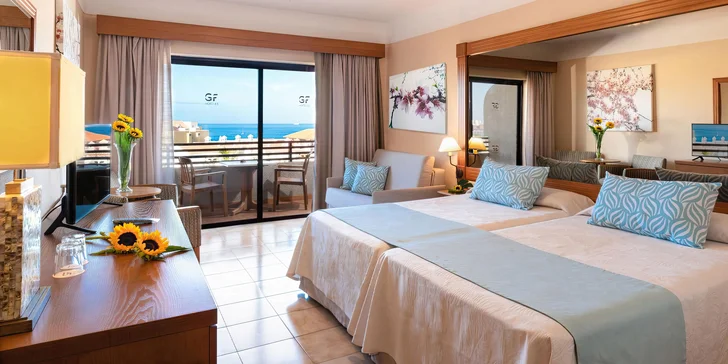 Užijte si dovolenou snů v hotelu GF Fanabe****, který se tyčí na prestižním pobřeží Costa Adeje. 