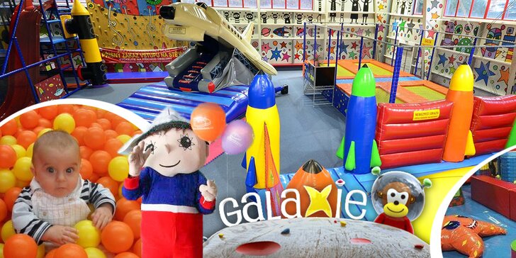 Vstupné pro děti i dospělé do zlínského zábavního parku Galaxie