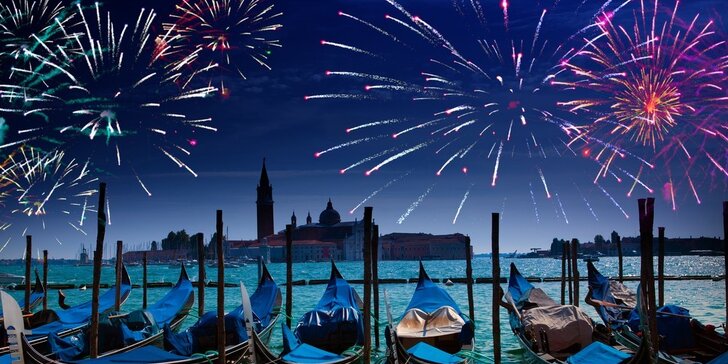 Silvestrovská oslava v Benátkách pro 1 osobu