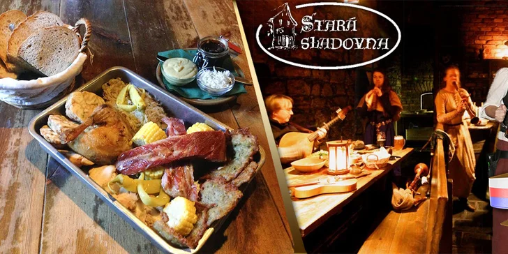 Pekáček plný dobrot ve staročeské krčmě