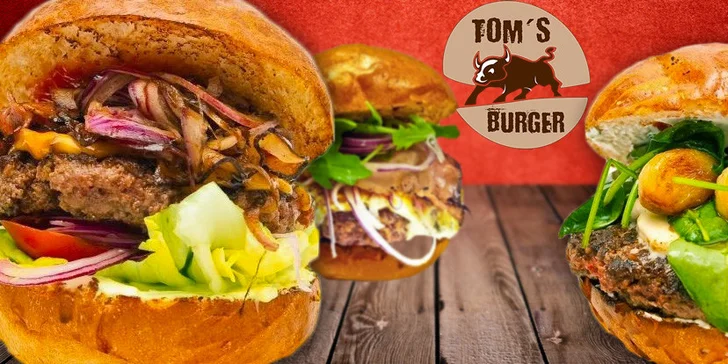 Dva poctivé burgery v Tom's Burger