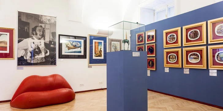 2 vstupenky na výstavu Salvadora Dalího v galerii na Staroměstském náměstí